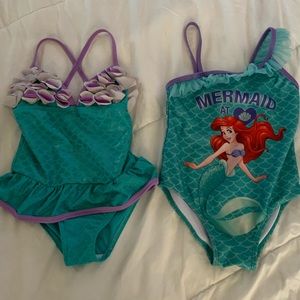 Two Mermaid Bathing Suits